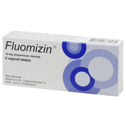 Фото Флуомизин таблетки вагинальные 10 мг №6